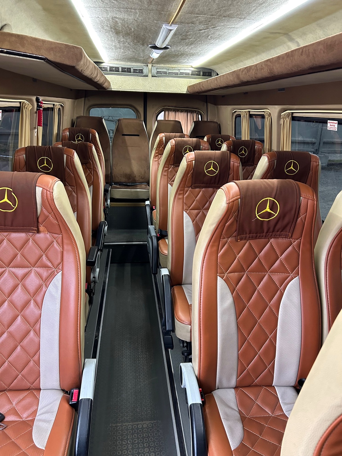 Кожаный салон Mercedes-Benz Sprinter